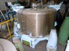 Used- Kraus Maffei/Ellerwerk Vertical Basket Centrifuge, Type ZE640- PZ-IO-1200