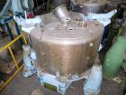 Used Kraus Maffei/Ellerwerk Vertical Basket Centrifuge, Type ZE640- PZ-IO-1200