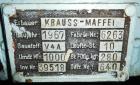 Used Kraus Maffei/Ellerwerk Vertical Basket Centrifuge, Type ZE640- PZ-IO-1200