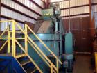 Used Mayfran Chip Wringer System, Model TD 5000. (Chip wringers (or chip centrifuges) dry chips from machining or grinding sludge to recover valuable coolant, and increasing their scrap value. These ...