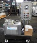 Used- Rouselet-Robatel Centrifuge, Type RC 20 VXR. Hastelloy C22 construction, 200mm(7.8