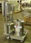 Used-Rousselet-Robatel RC40VTR Perforated Basket Centrifuge. 316 stainless steel construction on product contact areas, bask...