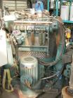 Used Stainless Steel Rousselet Perforated Basket Centrifuge, Model SC85-3KSAR