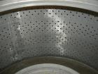 Used Stainless Steel Rousselet Perforated Basket Centrifuge, Model SC85-3KSAR