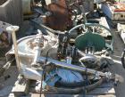 Used Stainless Steel Rousselet Perforated Basket Centrifuge, Model SC85-3KSAR
