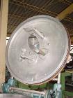 Used Stainless Steel Rousselet Perforated Basket Centrifuge, Model SC85-3KSAR