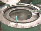 USED: Sharples 30 x 14 Hurricane solid basket centrifuge, 304 stain-less steel. Bowl has baffles and skimmer tube, 5 hp XP motor 220/440/3/60/850/1700 rpm. Complete with start/stop buttons and foot b...