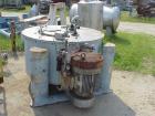 Used- Stainless Steel Tolhurst Ametek Basket/Batch Rubber Lined Center-Slung Centrifuge