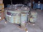 Used- Stainless Steel Tolhurst Basket/Batch Center-Slung Centrifuge