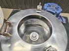 Used US Filtermaxx PTDM25 Basket Centrifuge | 25 kg Capacity, Food Grade