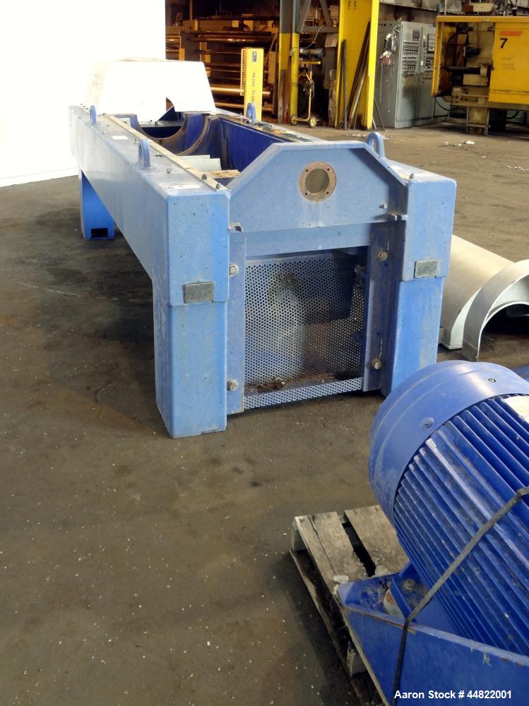 Used Alfa Laval Solid Bowl Decanter Centrifuge Parts, Model ALDEC 606