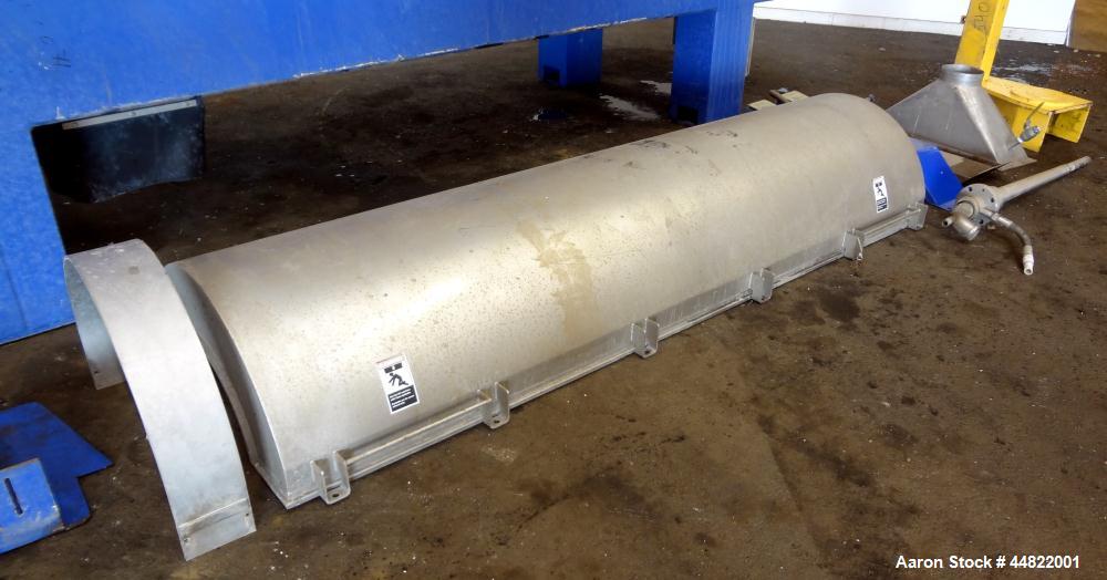 Used Alfa Laval Solid Bowl Decanter Centrifuge Parts, Model ALDEC 606