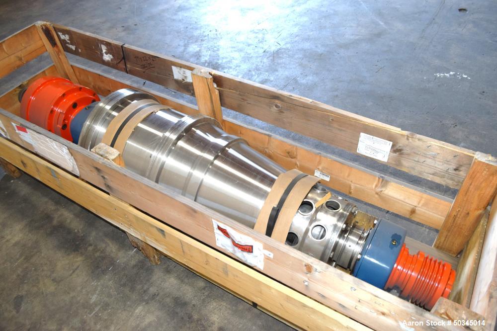 Used Alfa Laval Model NX-414 Solid Bowl Decanter Centrifuge Rotating Assembly