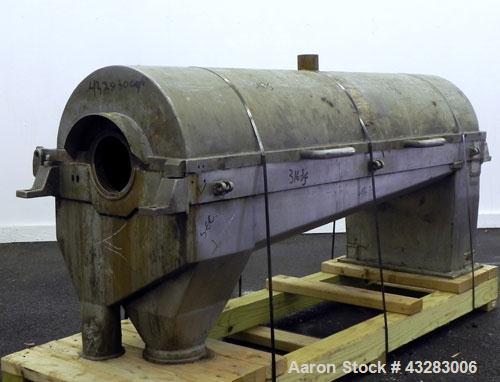 Used Stainless Steel Alfa Laval NX-418 Top Cover & Lower Casing