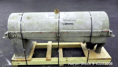 Used Stainless Steel Alfa Laval NX-418 Top Cover & Lower Casing