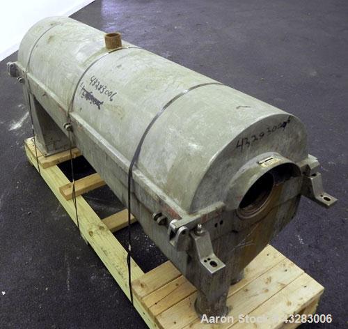 Used Stainless Steel Alfa Laval NX-418 Top Cover & Lower Casing
