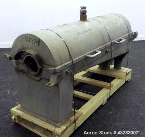 Used Alfa Laval NX-418 Top Cover & Lower Casing. 316 Stainless Steel.