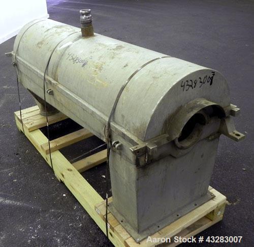 Used Alfa Laval NX-418 Top Cover & Lower Casing. 316 Stainless Steel.