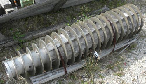 Used Alfa Laval NX-418 Axial Conveyor, 55mm, TM21 hard facing.