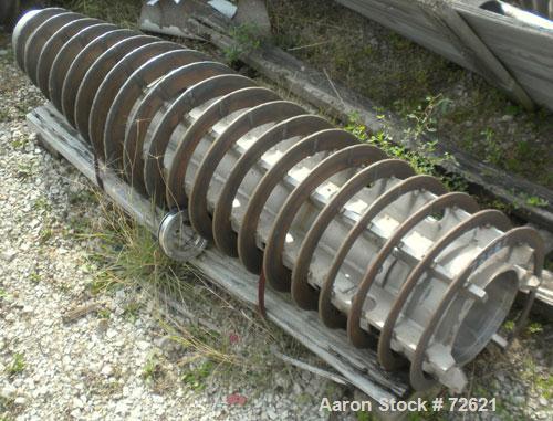 Used Alfa Laval NX-418 Axial Conveyor, 55mm, TM21 hard facing.