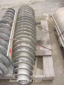 Used Alfa Laval NX-418 Axial Conveyor, 55mm, TM21 hard facing.