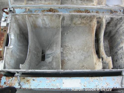 USED: Alfa Laval NX-314B-31 solid bowl decanter base and casing assembly.