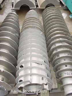 USED: Alfa Laval NX-418 axial conveyor, 55 mm, TM 21 hard facing.