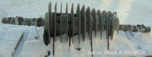 Used Bird 24" x 38" Solid Bowl Decanter Centrifuge Conveyor, 316 Stainless Steel. 3" Single lead.