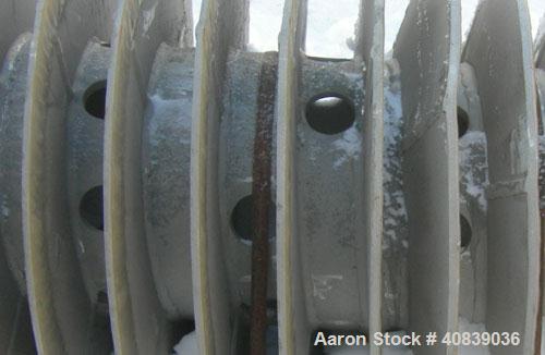 Used Bird 24" x 38" Solid Bowl Decanter Centrifuge Conveyor, 316 Stainless Steel. 3" Single lead.