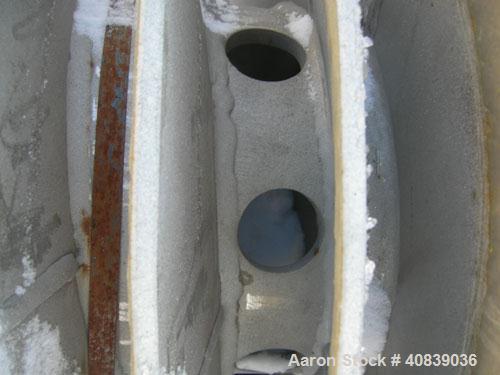 Used Bird 24" x 38" Solid Bowl Decanter Centrifuge Conveyor, 316 Stainless Steel. 3" Single lead.