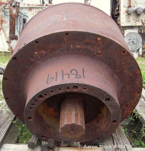 Used Bird SA-51 Decanter Centrifuge Gearbox, Model SA-51. 80 to 1 ratio with male spline.