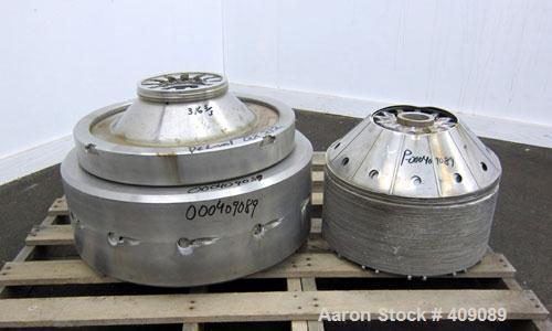 Used Stainless Steel Delaval QX-212 Nozzle Centrifuge Bowl Assembly
