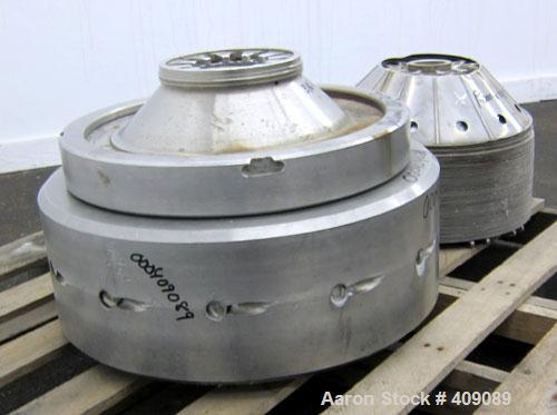 Used Stainless Steel Delaval QX-212 Nozzle Centrifuge Bowl Assembly