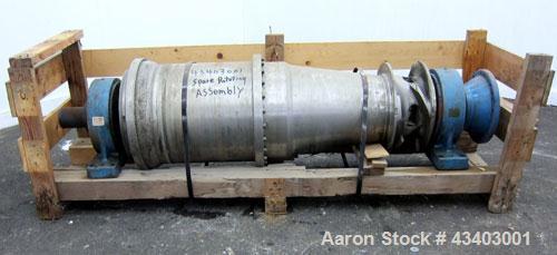 Used Dorr Oliver Merco Bowl & Rotating Assembly for a Decanter Centrifuge, Model 16L