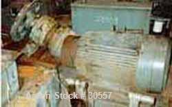 Used Pacemaker Centrifuge Motor, Model 5111079002, Type CJ4B. 125 hp, 3/60/460 volt, 1785 rpm, frame 445T. 16" diameter x 8 groove drive pulley.