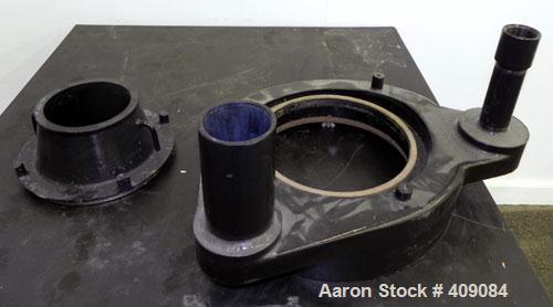 Used Sharples AS 26 Centrifuge Parts. Consisting of: (1) AS 26 bowl assembly, custom 450 stainless steel. Clarifier design. (1) Barrel housing (1) lower drag, and (1) 316 stainless steel cover.