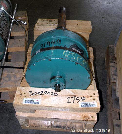 Used- Sharples Super-D-Canter Centrifuge Gearbox, 165 to 1 ratio and 6 tooth spline.