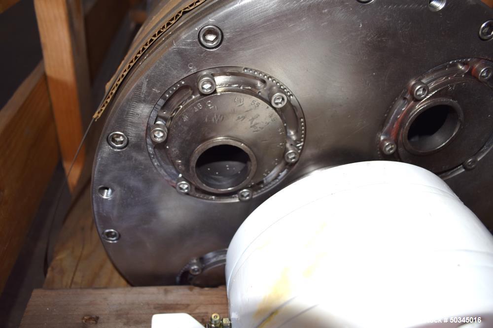 Used Sharples P-3000 Super-D-Canter Centrifuge Rotating Assembly