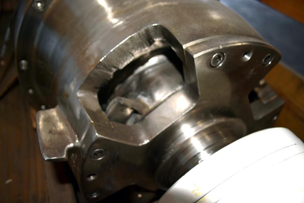 Used Sharples P-3000 Super-D-Canter Centrifuge Rotating Assembly