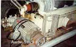 USED: Parts for a Sharples P-3400 decanter centrifuge.  Consisting of: (1) bowl extension, circular side discharge ports with ceramic liners (1) cake hub (1) liquid hub, slotted with 1-2-3-4 settings...