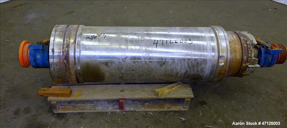 Used Sharples P-3400 Super-D-Canter Centrifuge Rotating Assembly