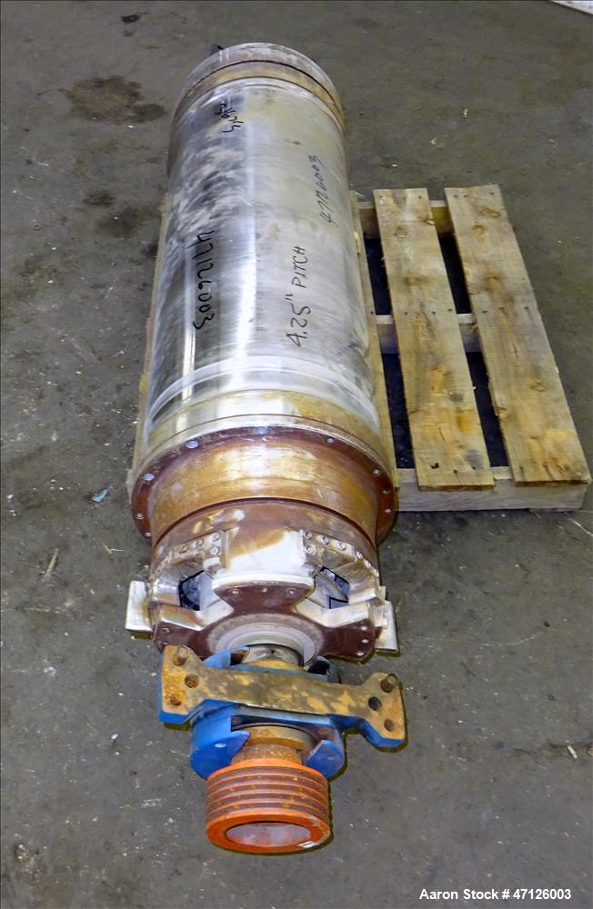 Used Sharples P-3400 Super-D-Canter Centrifuge Rotating Assembly