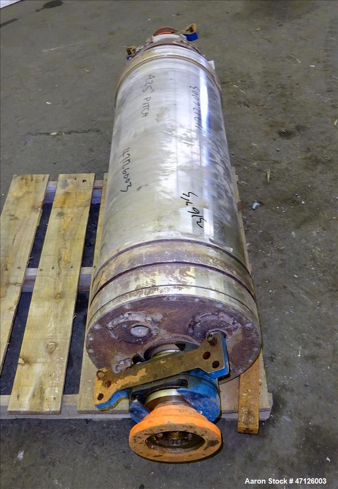 Used Sharples P-3400 Super-D-Canter Centrifuge Rotating Assembly