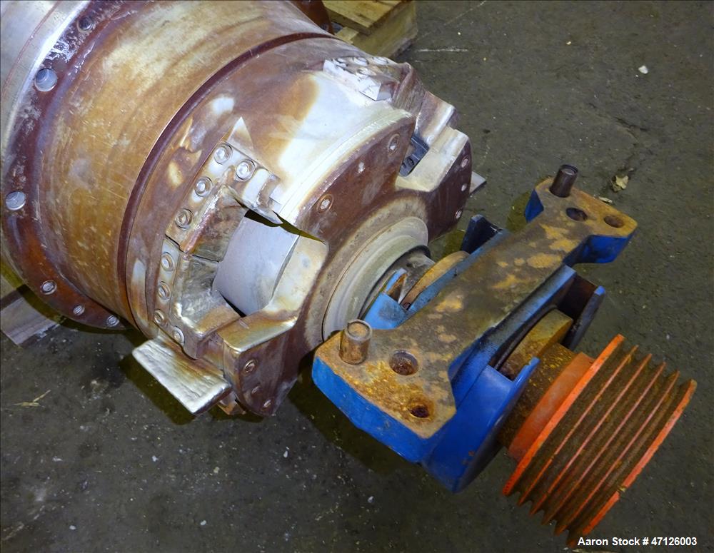Used Sharples P-3400 Super-D-Canter Centrifuge Rotating Assembly