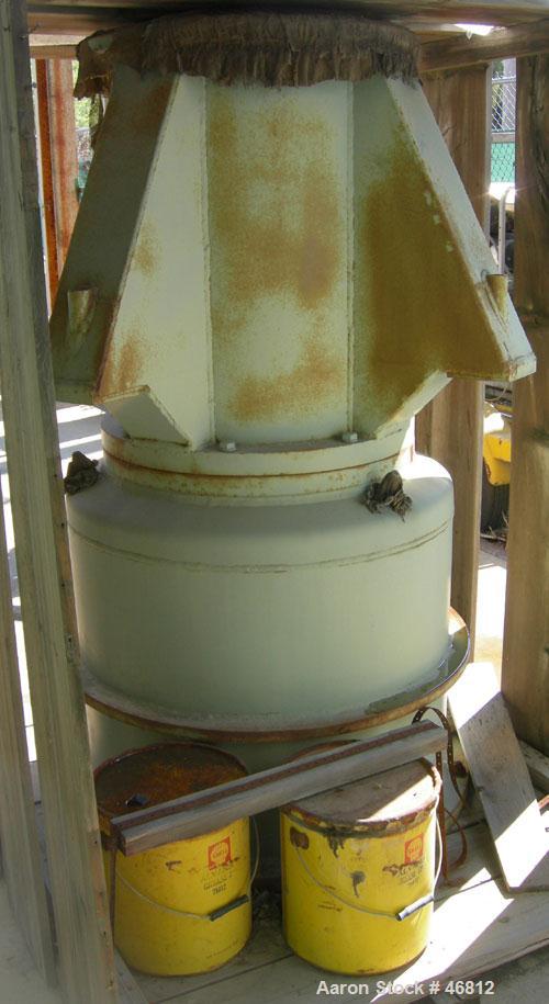 Used UNUSED: Sharples P-4400 vertical Super-D-Canter centrifuge casing, type PR326-1-482368. Includes a bearing, 40 hp, 3/60/460 volt, 3490 rpm main drive motor, and a hydraulic lube panel.