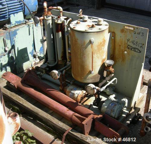 Used UNUSED: Sharples P-4400 vertical Super-D-Canter centrifuge casing, type PR326-1-482368. Includes a bearing, 40 hp, 3/60/460 volt, 3490 rpm main drive motor, and a hydraulic lube panel.
