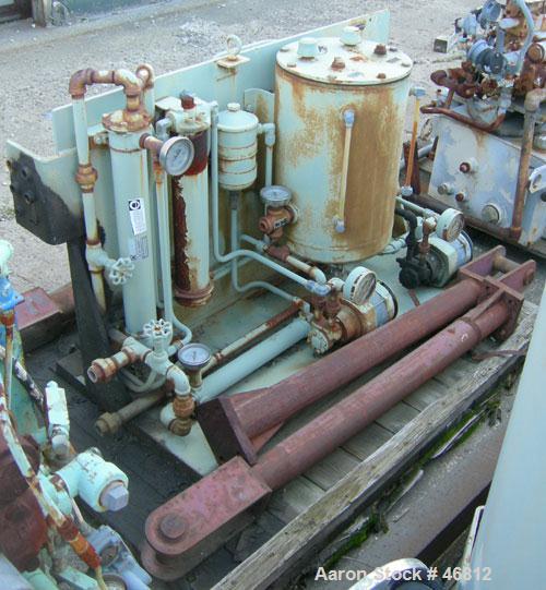 Used UNUSED: Sharples P-4400 vertical Super-D-Canter centrifuge casing, type PR326-1-482368. Includes a bearing, 40 hp, 3/60/460 volt, 3490 rpm main drive motor, and a hydraulic lube panel.