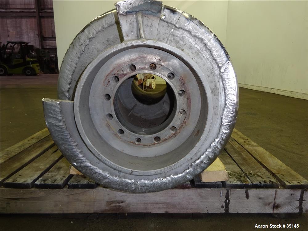 Used Stainless Steel Sharples P-5000 Decanter Centrifuge Conveyor