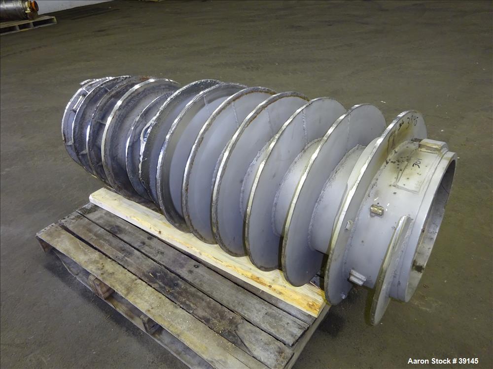 Used Stainless Steel Sharples P-5000 Decanter Centrifuge Conveyor
