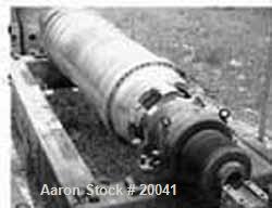 USED: Sharples P-5400 parts: (1) base, (1) upper and lower casing, (3) pillow blocks, (2) driven pullleys, (2) tension bars, (2) tension bar nuts, (1) 8.5" single/double lead conveyor with stc tiles,...